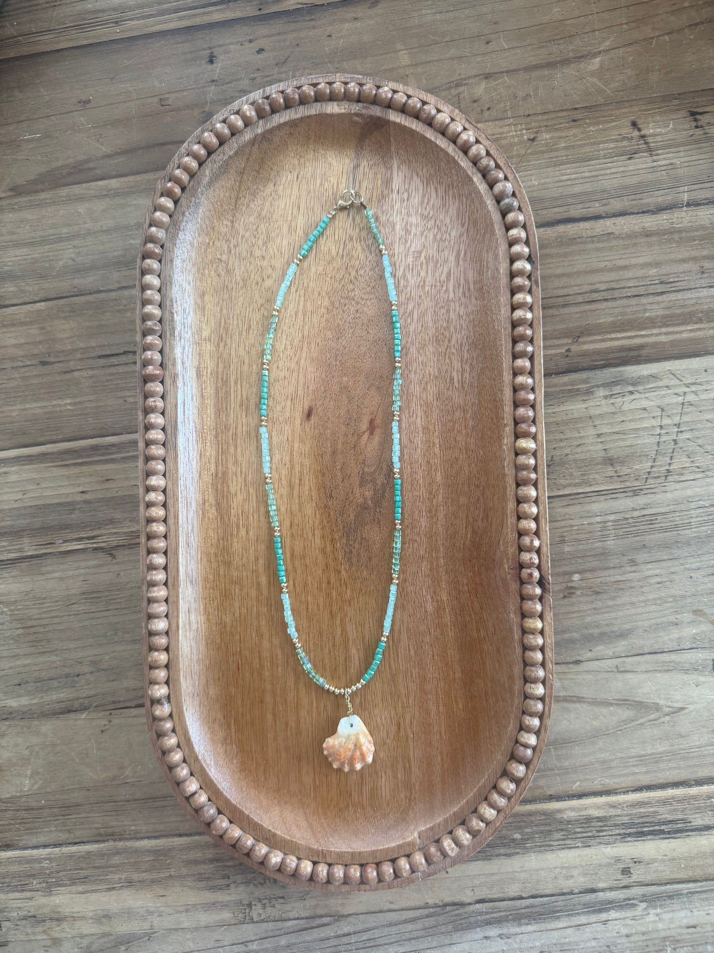 Green Sparkles Kittens Paw Necklace