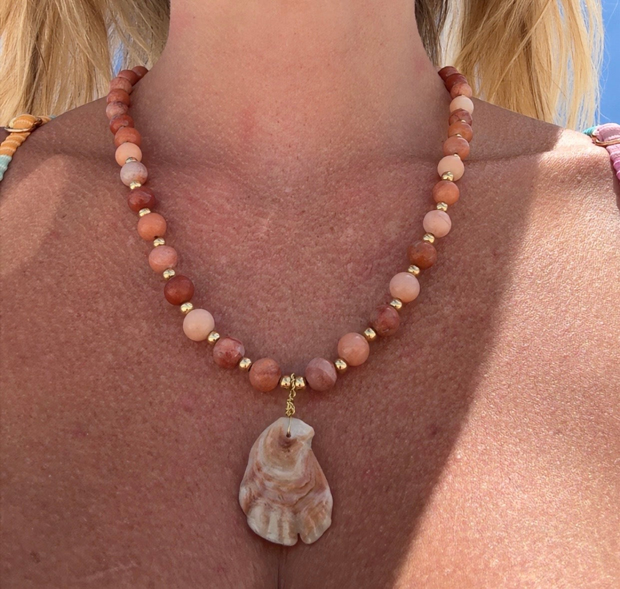 Pink Kittens Paw Necklace