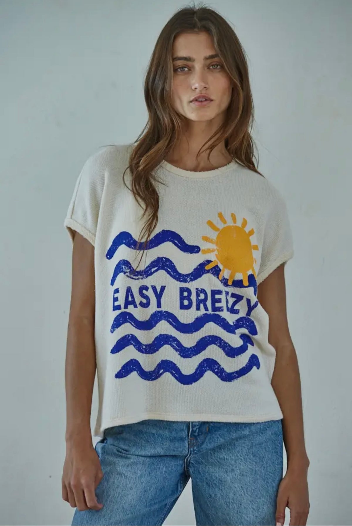 Easy Breezy Knit Tee