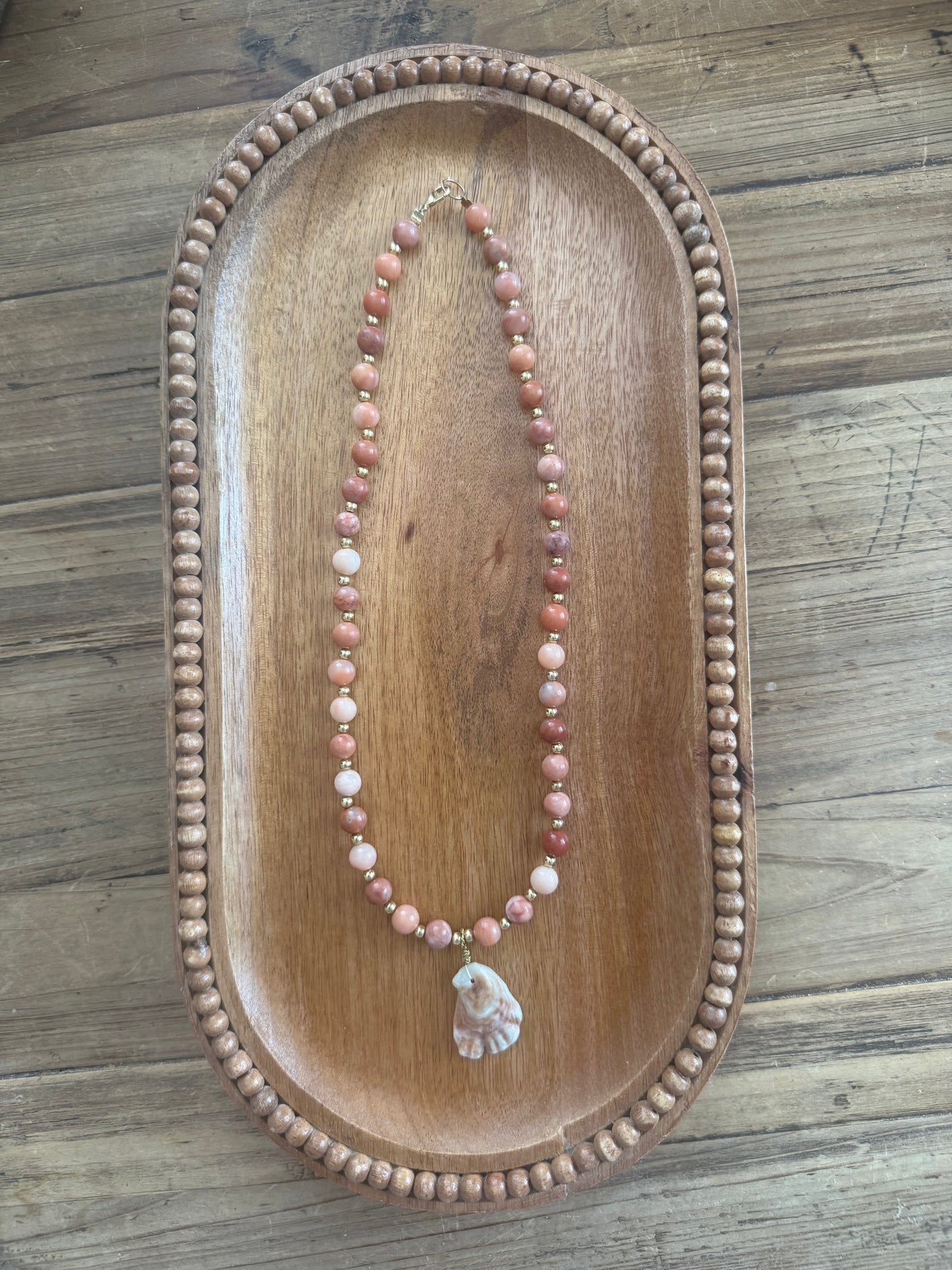 Pink Kittens Paw Necklace